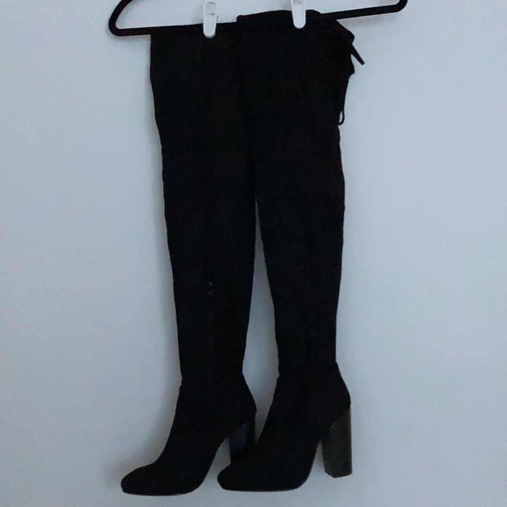 Thigh High Black Boots